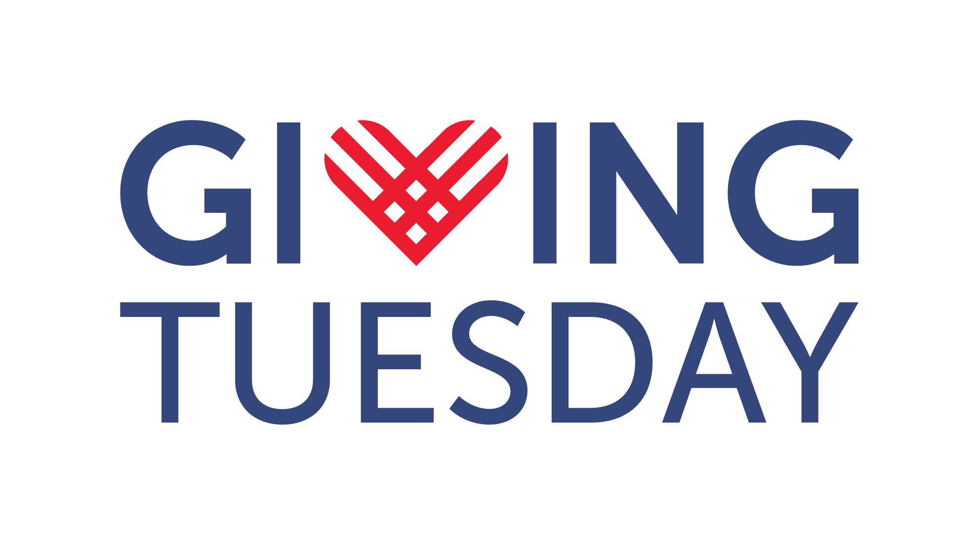 Giving Tuesday logo with a stylized red heart-shaped icon.